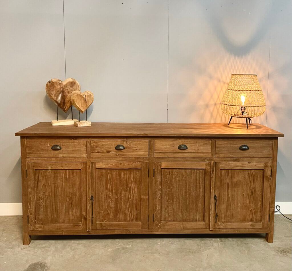 Robuust dressoir 200 cm breed