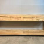 Sidetable 200cm plantage teakhout