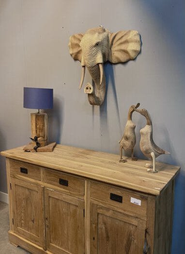 Wanddecoratie olifant