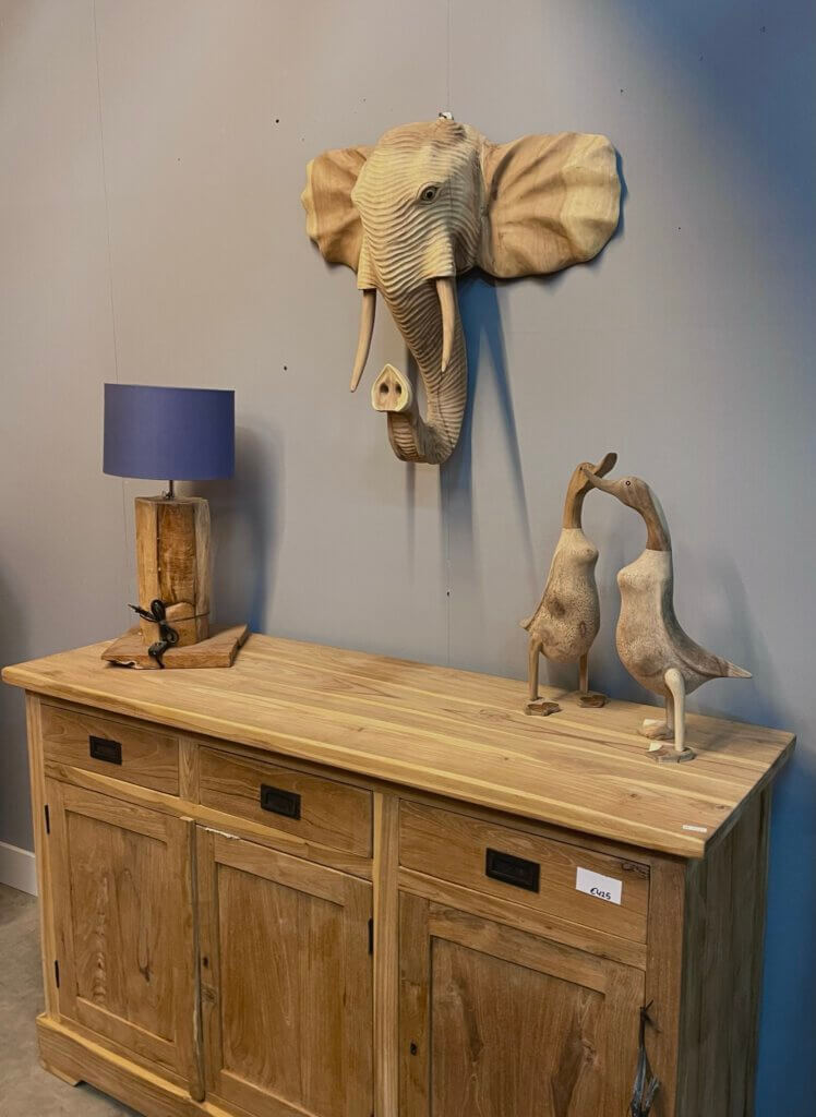 Wanddecoratie olifant