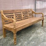 Stationbank 200 cm breed