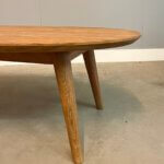 Jaren 50 ovale salontafel