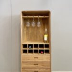 Wijnkast jaren 50 van teakhout