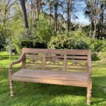 Tuinbank 150 cm breed massief teakhout