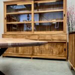 Close-up tafel met verjongde rand