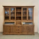 Grote grutterskast massief teakhout