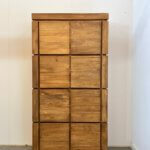 Strakke teakkast gemaakt gerecycled teakhout