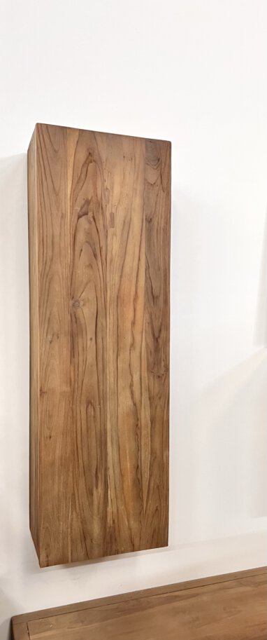 Wandkast massief teakhout