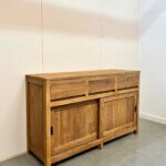 Dressoir gemaakt van gerecycled teak