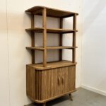 teakhouten boekenkast jaren 50