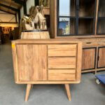 Maatwerk retro dressoir teakhout