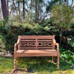 Teakhouten tuinbank 120 cm breed