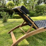 Close-up lounger met wicker