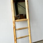 teakhouten handdoekenrek