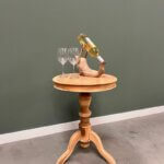 Ronde wijntafel gemaakt van teakhout te koop bij indoteak