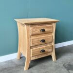 unieke nachtkast met 3 laden